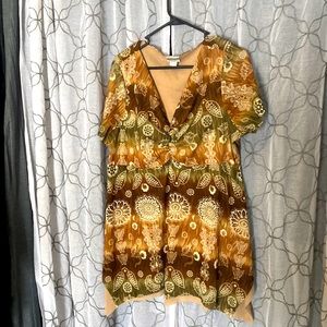 Cute print blouse